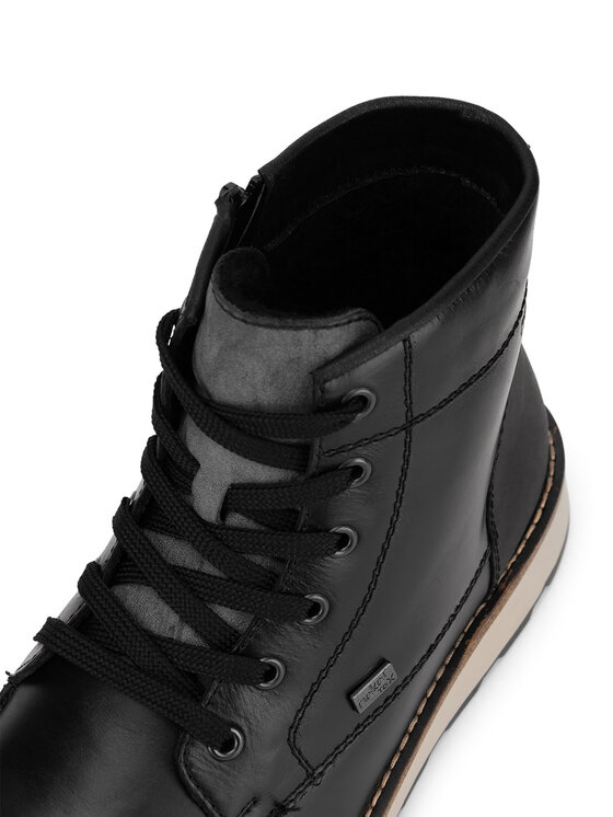 Rieker Šnurovacia obuv Rieker 30030-00 Čierna