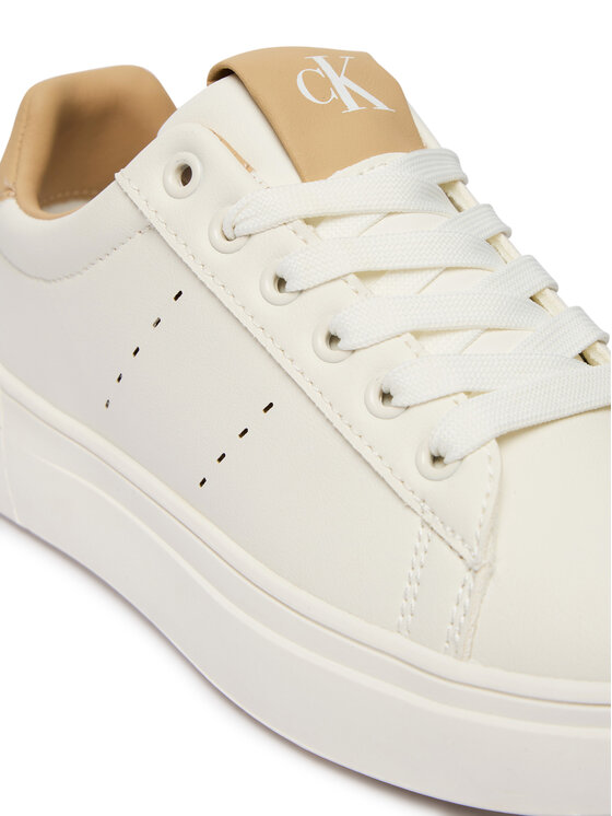 Calvin Klein Sneakers Calvin Klein Low Cut Lace-Up V3X9-83301-1355A M Bianco