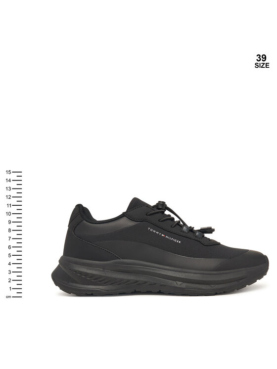 Tommy Hilfiger Sneakersy Tommy Hilfiger T3X9-35270-1844 S Czarny