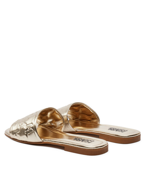KARL LAGERFELD Шльопанці KARL LAGERFELD KL85400 Золотий