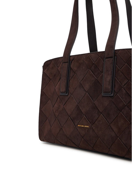 MICHAEL Michael Kors Kabelka MICHAEL Michael Kors Hudson 33F6GHDT3X Tmavě hnědá