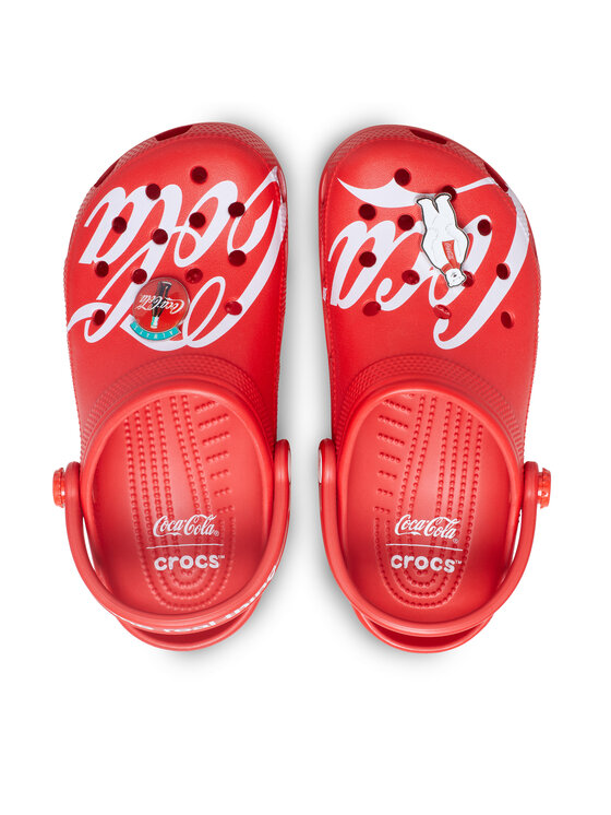 Crocs Шльопанці Crocs Classic Clog Coca-Cola 212129 Червоний