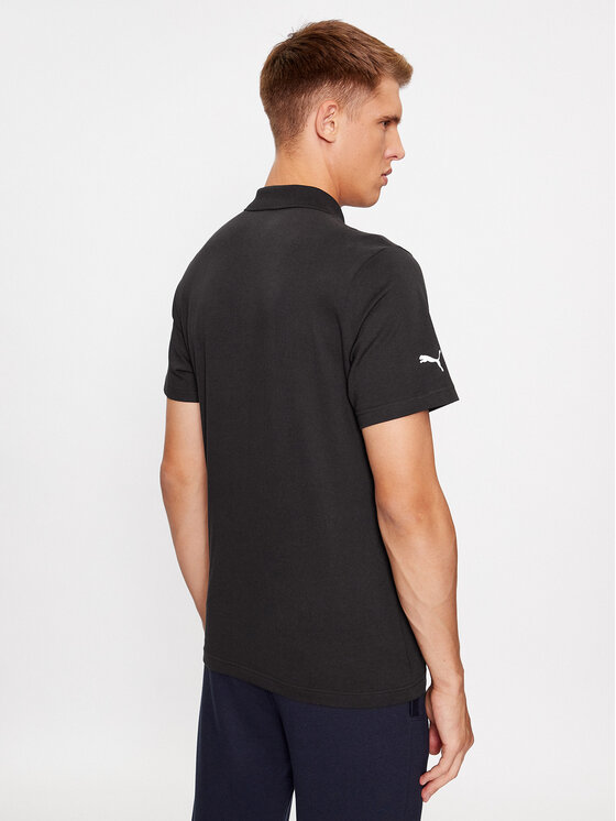 Puma Puma Polo majica Bmw Mms Ess 621312 Črna Regular Fit