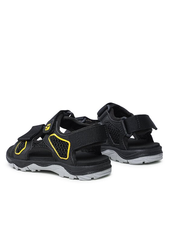 Jack Wolfskin Sandali Jack Wolfskin Taraco Beach Sandal K 4039531 Nero