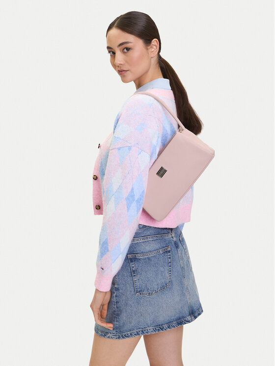 Tommy Jeans Torebka Tommy Jeans Tjw American Cool Shoulder Bag AW0AW17295 Różowy