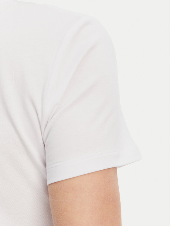 Fracomina Fracomina Футболка FP25ST3002J449N5 Білий Slim Fit