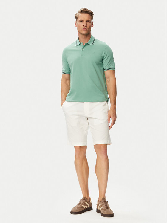 Bugatti Bugatti Polo 8150-15001E Verde Regular Fit