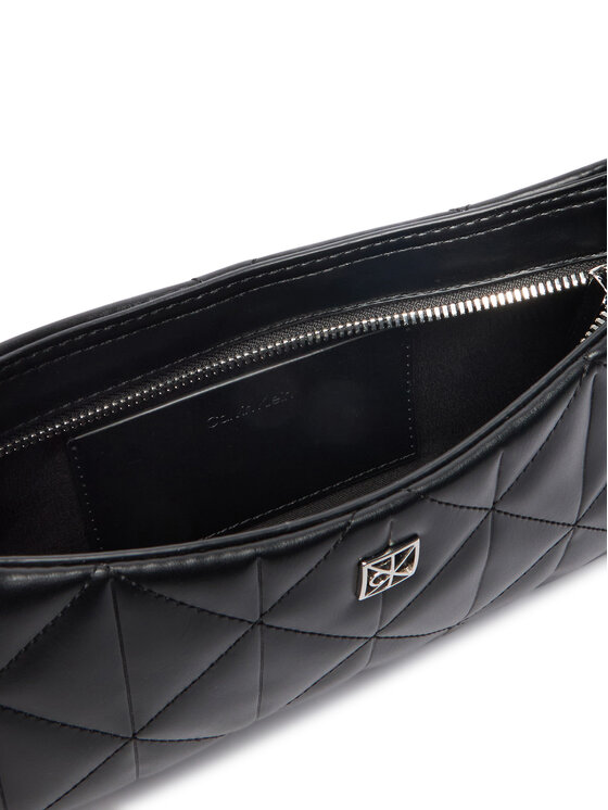 Calvin Klein Borsetta Calvin Klein Quilted Small Shoulder Bag LV04F3327G Nero
