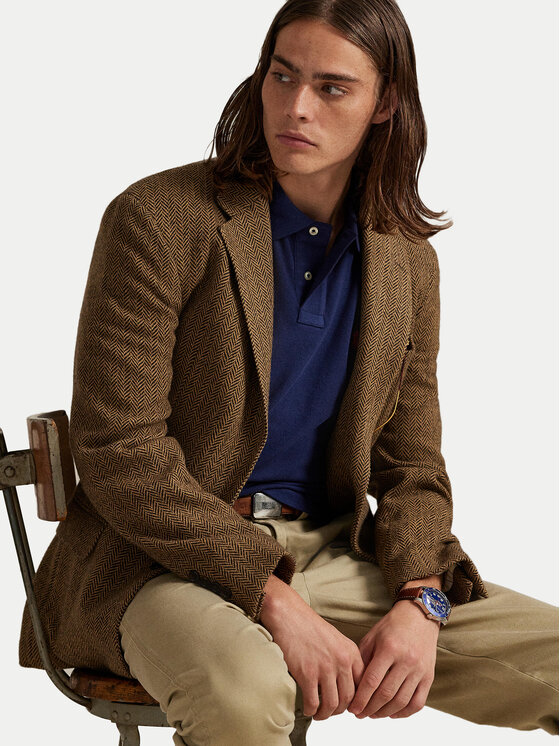 Polo Ralph Lauren Polo Ralph Lauren Поло Core Replen 710782592 Cиній Custom Slim Fit