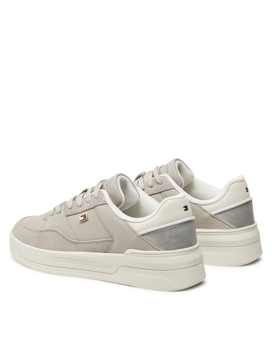 Tommy Hilfiger Snīkeri Tommy Hilfiger Essent Basket FW0FW08615 Pelēks