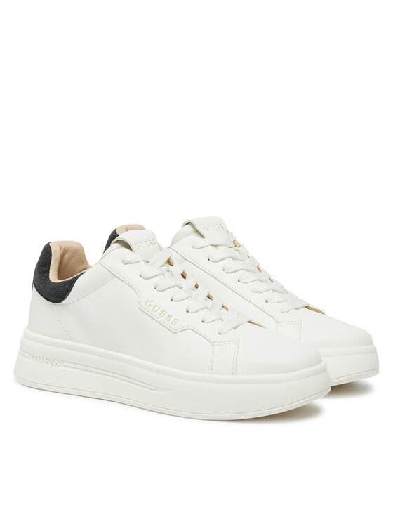 Guess Снікерcи Guess FLPWIN LEA12 Білий