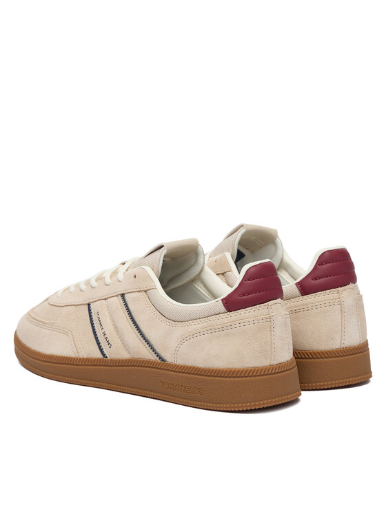 Tommy Jeans Tenisice Tommy Jeans The Greenwich Edge Suede EM0EM01662 Écru