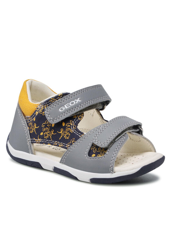 Geox Sandále Geox B S. Tapuz B. B B250XB 0BCAW C1F2Q Sivá