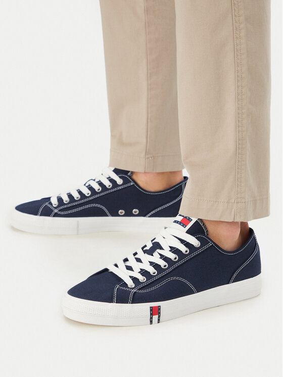 Tommy Jeans Sportcipők Tommy Jeans Archive Vulc Y2K EM0EM01674 Sötétkék