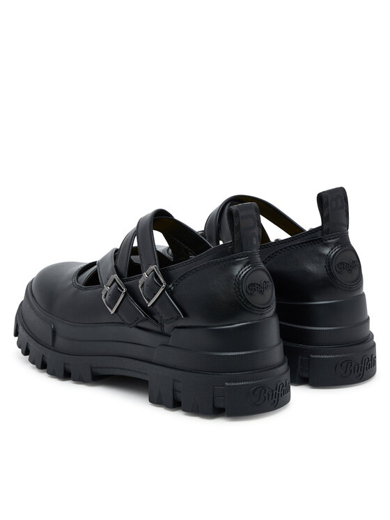 Buffalo Polobotky Buffalo Aspha Ballerina Cs 1620045 Černá