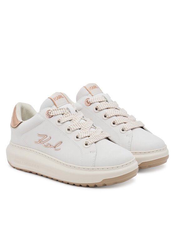 KARL LAGERFELD Снікерcи KARL LAGERFELD KL67518A Білий