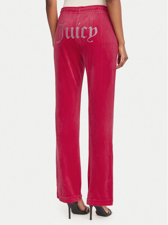 Juicy Couture Juicy Couture Спортивні штани Tina JCAPW045 Червоний Regular Fit