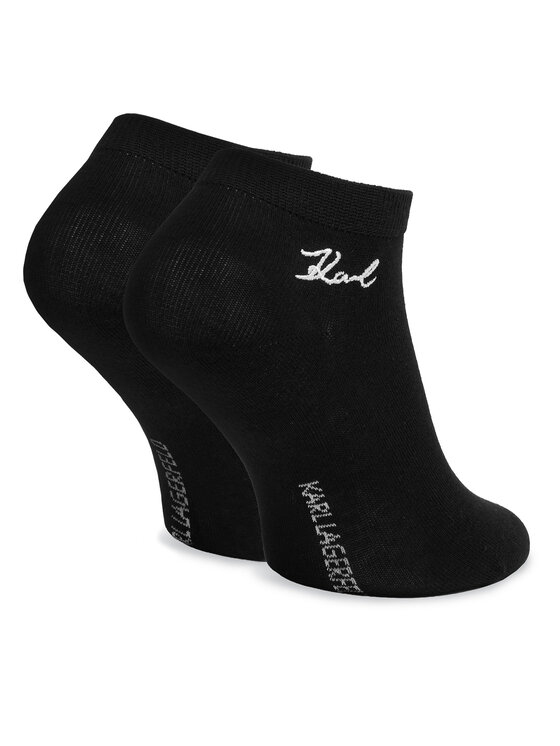 KARL LAGERFELD Κάλτσες κοντές KARL LAGERFELD A4W47034 Μαύρο