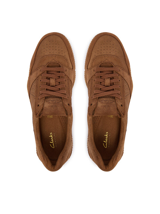 Clarks Снікерcи Clarks Sharpham Lace 26327297 Коричневий