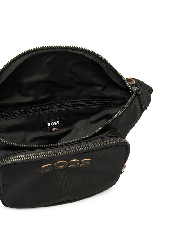 BOSS Jostas soma BOSS Catch 3.0 Bumbag 50511938 Melns
