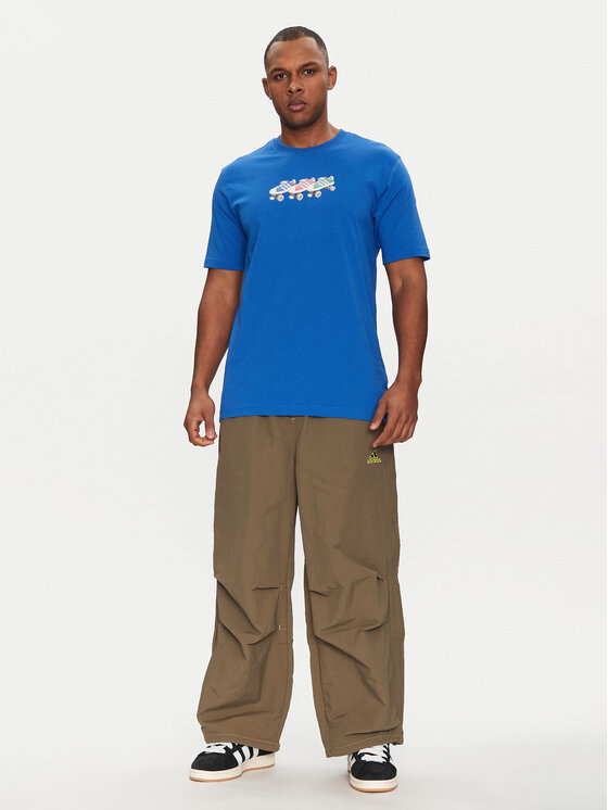 adidas adidas Футболка Roller JP2665 Голубий Regular Fit