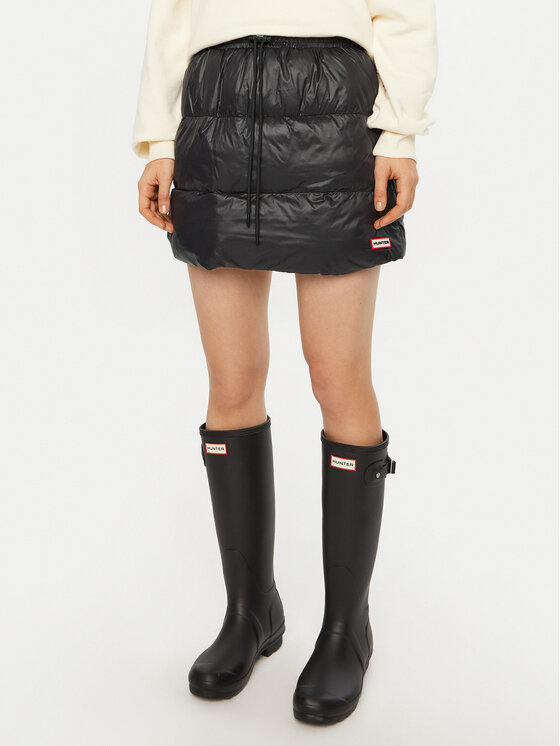 Hunter Hunter Miniszoknya HARW0035242 Fekete Regular Fit