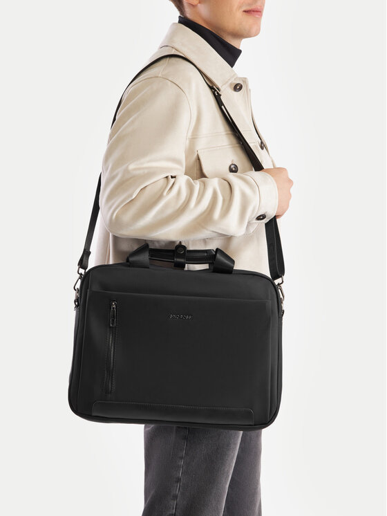 GINO ROSSI Torba za laptop Gino Rossi GIN-K-011-CCC-06 Crna