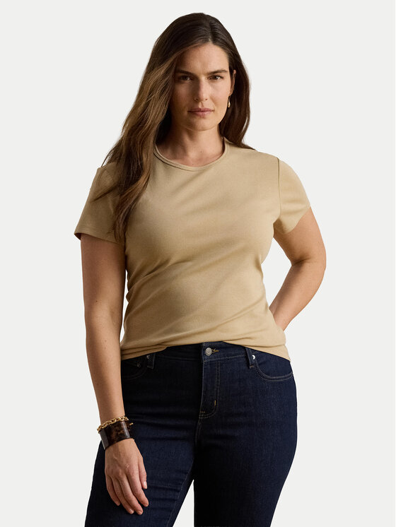 LAUREN RALPH LAUREN LAUREN RALPH LAUREN Camiseta Alli 200807563053 Beis Regular Fit