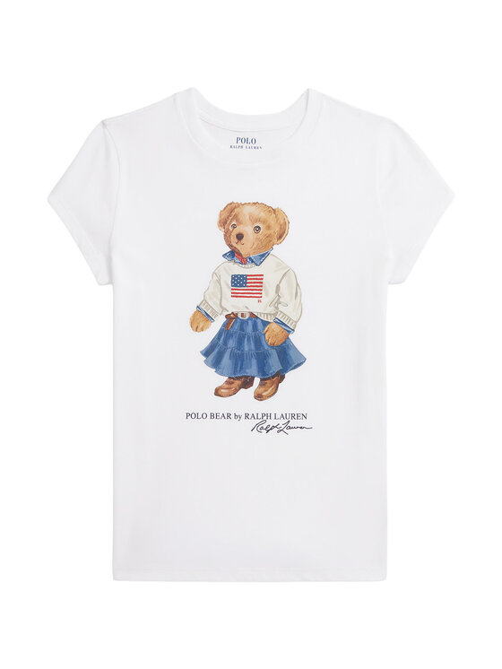 Polo Ralph Lauren Polo Ralph Lauren Camiseta 313A98403001 Blanco Regular Fit