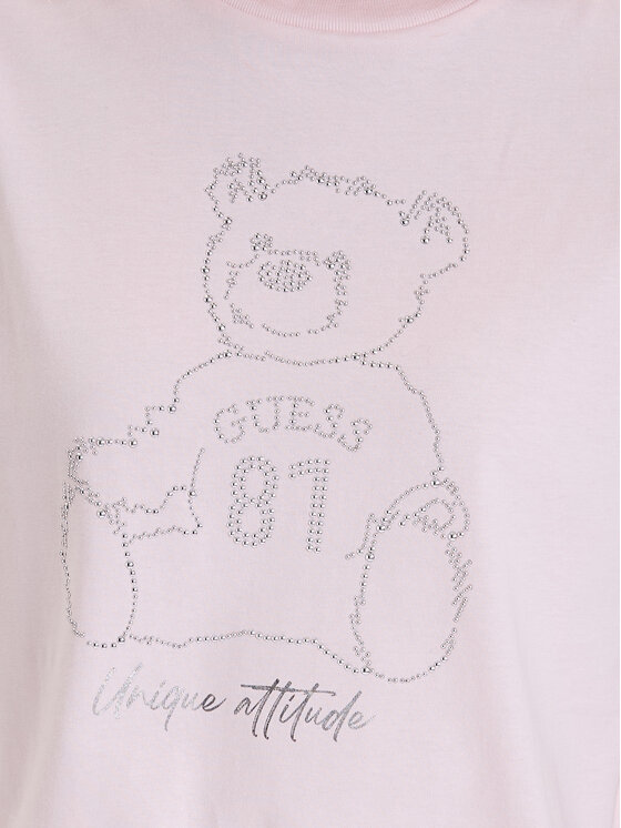 Guess Guess Camiseta V5BI16 K8FQ4 Rosa Regular Fit