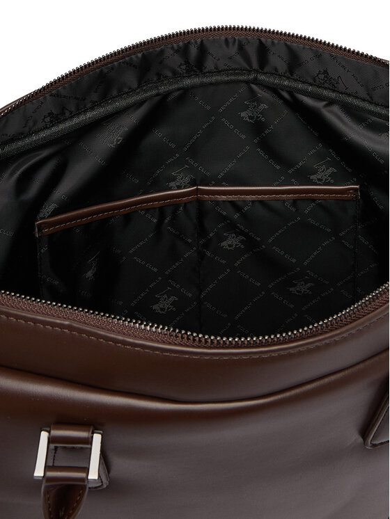Beverly Hills Polo Club Torba za prenosnik Beverly Hills Polo Club CWBEO-BHPC-L-016-07. Temno rjava