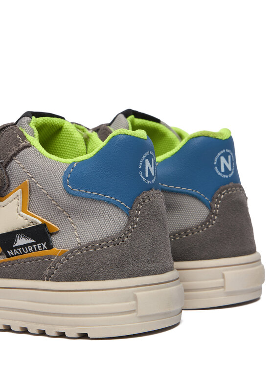 Naturino Sneakersy Naturino Hess 3 Vl Wp. 2018595-02-1B06 M Šedá