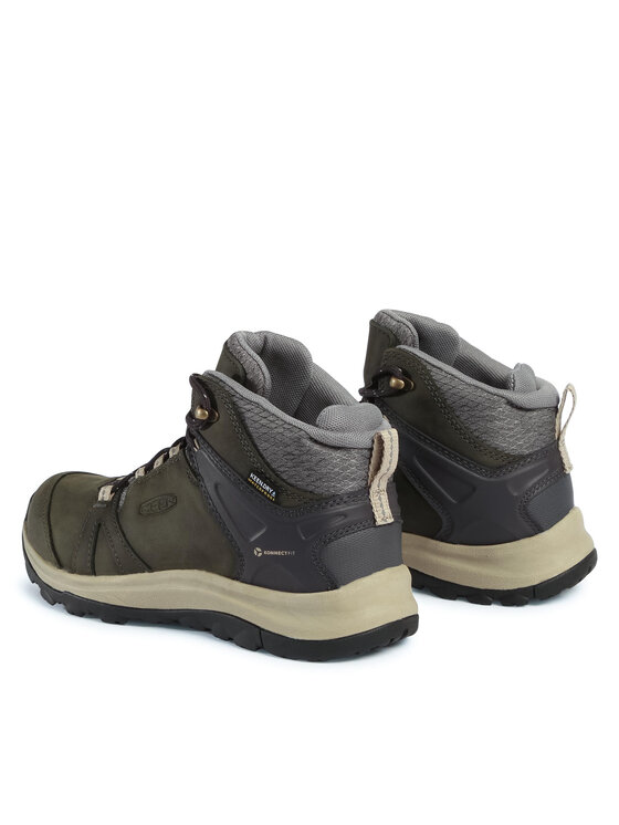 Keen Trekingová obuv Keen Terradora II Leather Mid Wp 1023730 Zelená