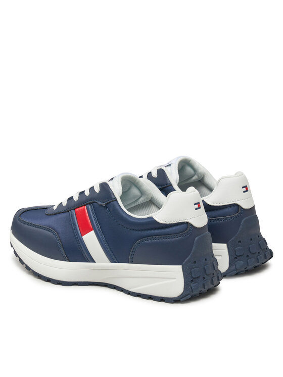 Tommy Hilfiger Laisvalaikio batai Tommy Hilfiger T3X9-33877-1695X007 S Tamsiai mėlyna