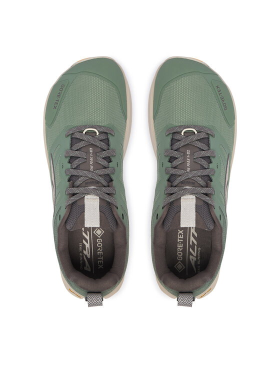 Altra Buty do biegania Altra Peak 9+ GTX GORE-TEX AL0A85UT Zielony