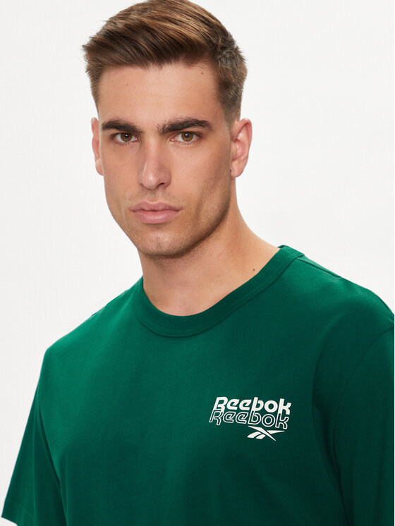 Reebok Reebok Camiseta Ri Brand Proud Gfx Ss Tee 100076384 Verde Regular Fit