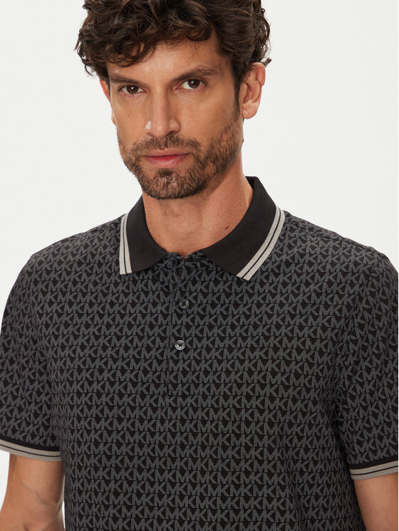 Michael Kors Michael Kors Polo marškinėliai CS550V85KS Juoda Regular Fit