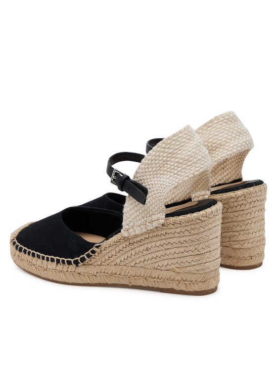 LAUREN RALPH LAUREN Espadryle LAUREN RALPH LAUREN Robby 802961836001 Czarny