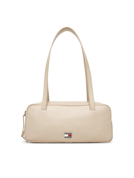 Tommy Jeans Geantă Tommy Jeans Tjw City Shoulder Bag AW0AW18075 Bej