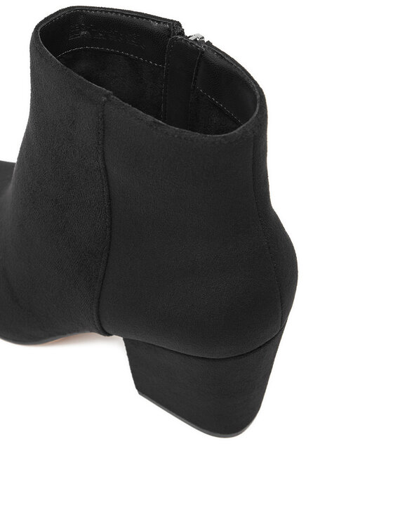 Nine West Īsie zābaki Nine West CEO-ZAKIA-01 Melns