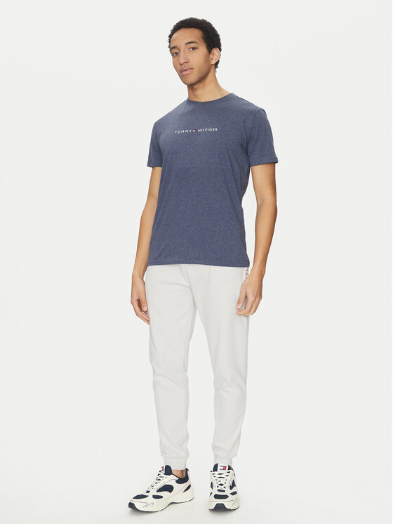 Tommy Hilfiger Tommy Hilfiger Majica UM0UM03525 Mornarsko modra Regular Fit