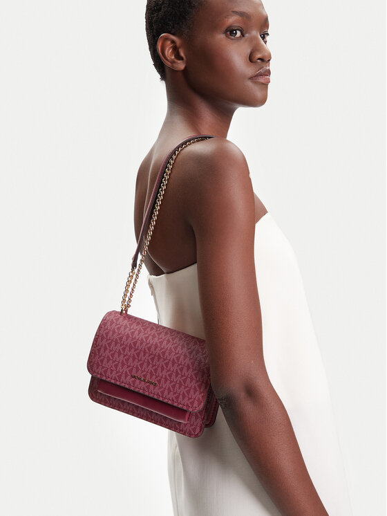 MICHAEL Michael Kors Kabelka MICHAEL Michael Kors Claire  32R5GC7C1V Bordová