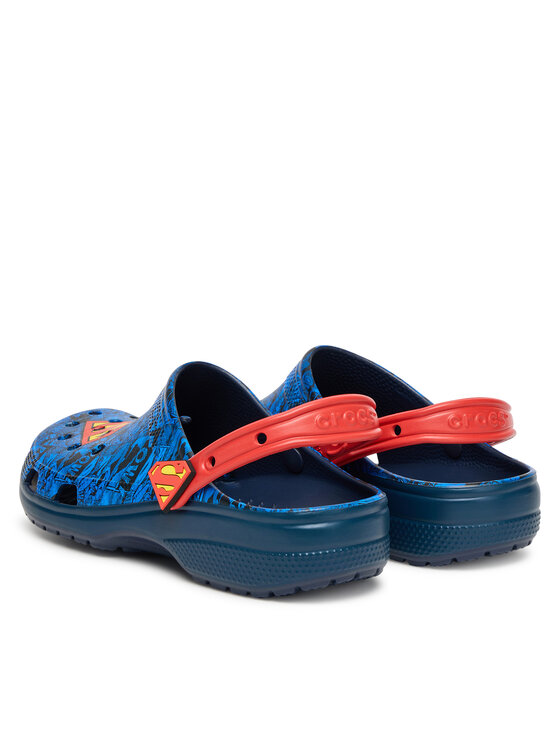 Crocs Nazouváky Crocs Superman Classic Clog 211131 Modrá