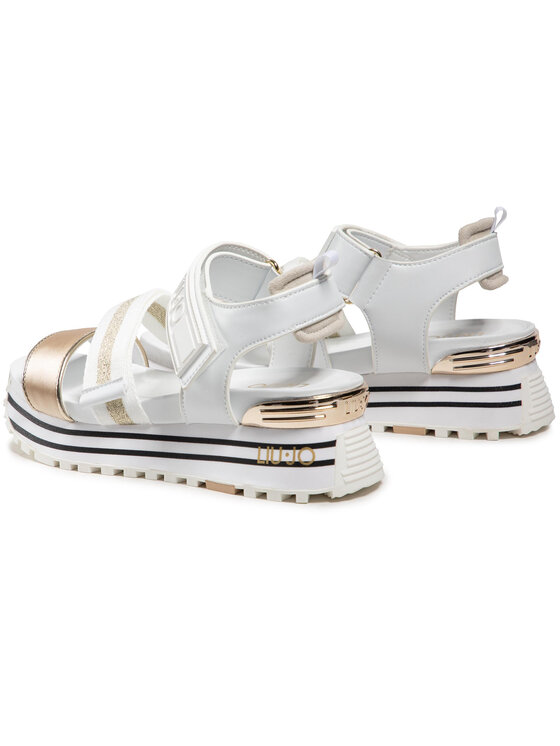 Liu Jo Basutės Liu Jo Maxi Wonder Sandal 7 BA1073 EX110 Balta