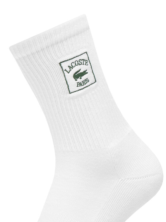 Lacoste Calzini lunghi Lacoste RA0349 Bianco