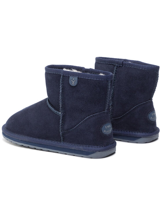 EMU Australia Stivali da neve EMU Australia Wallaby Mini K10103 Blu scuro