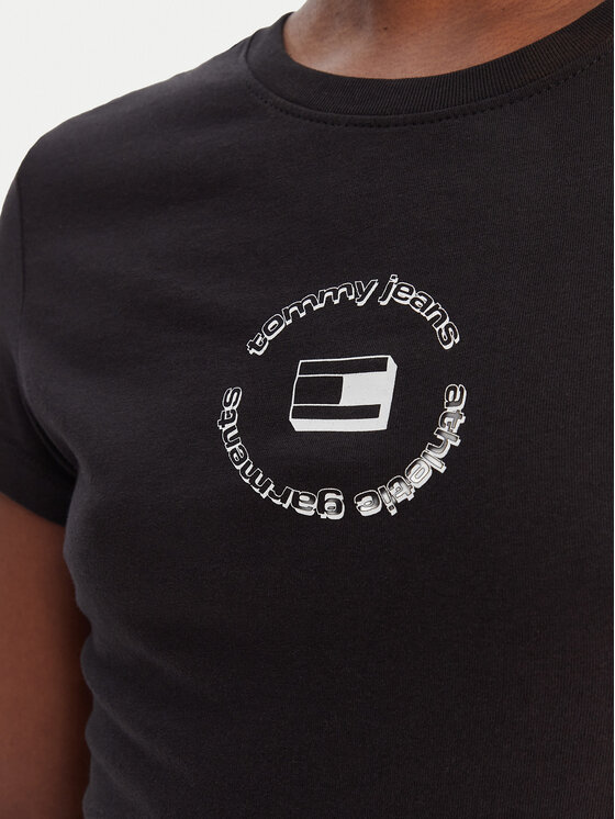 Tommy Jeans Tommy Jeans Camiseta DW0DW22273 Negro Slim Fit