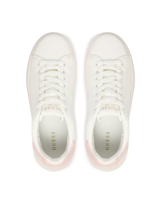Guess Снікерcи Guess FLJE14 LEA12 Білий