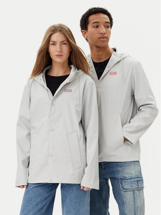 Hunter Hunter Dežna jakna Izzy Unisex HARU0012251 Siva Regular Fit