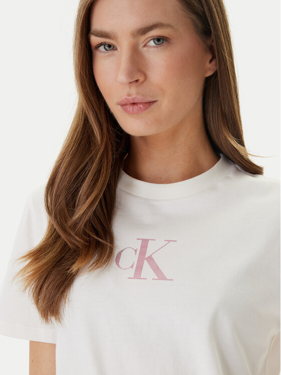 Calvin Klein Jeans Calvin Klein Jeans Camiseta Classic Foil LV047E804G Blanco Regular Fit
